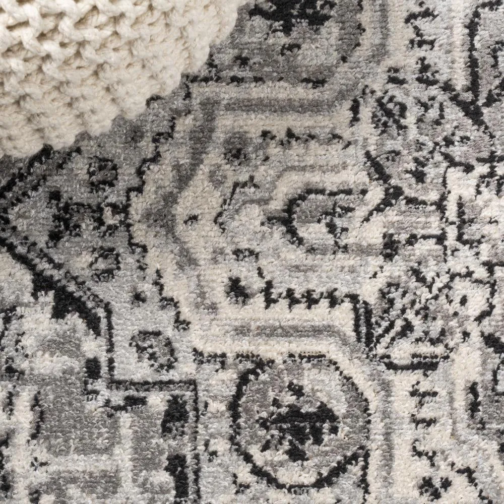 Andromeda Denia Ornate Geometric Medallion Area Rug